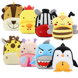 Monkey Backpack Kindergarten Children School Bags Baby Girl Boy Schoolbag