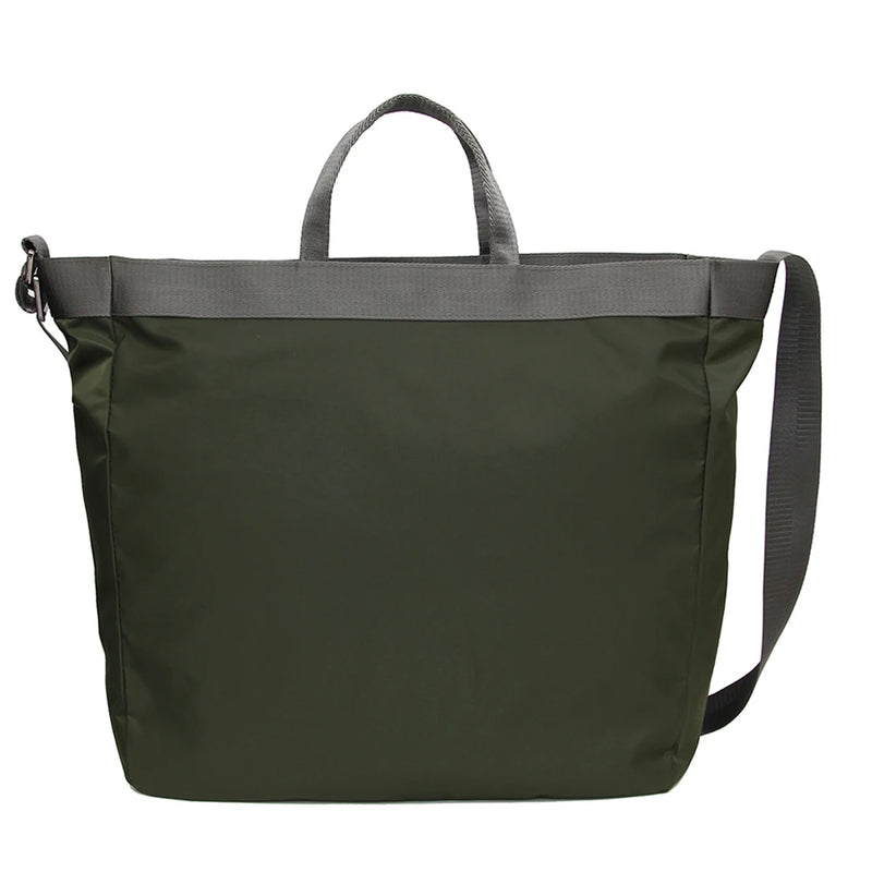 Korea Large Bag Shoulder Bag for Men Crossbody Waterproof Nylon Travel Totes