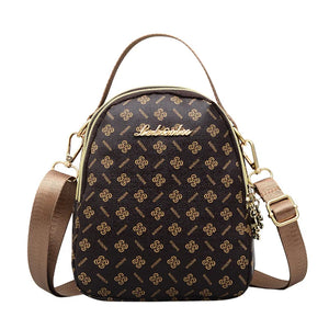 Women's PU Leather Shoulder Bag Crossbody Mobile Phone Wallet