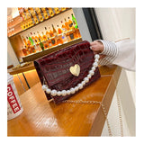 Cheap Crossbody Shoulder Bag Female Women Handbags Retro Small Square Bag