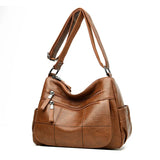 Ladies Casual Leather Handbags Women Shoulder Messenger Bags