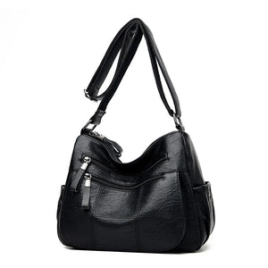Ladies Casual Leather Handbags Women Shoulder Messenger Bags
