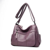 Ladies Casual Leather Handbags Women Shoulder Messenger Bags