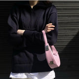 Women's Pu Leather Shoulder Bag Armpit Bag