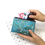 Classical Printing Coin Purse Famous Oil Painting Retro Purse