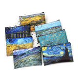 Classical Printing Coin Purse Famous Oil Painting Retro Purse