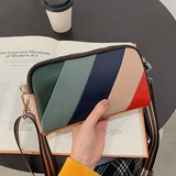 Rainbow Shoulder Bag for Women Girls, Small Commuting Business Purse