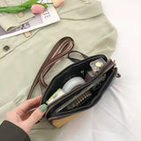 Small Shoulder Bag for Women, Top Phone Pocket, Rainbow Design