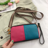Small Shoulder Bag for Women, Top Phone Pocket, Rainbow Design