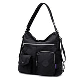 Waterproof Nylon Lady Shoulder Bag Tote Handbag Large Capacity Crossbody Bag