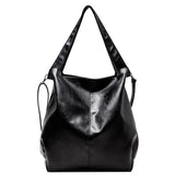 Leather Lady Shoulder Bag Shopper Tote Retro Handbags