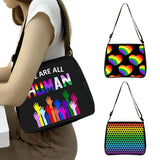 Love Is Love Printed Shoulder Bag Harajuku Shopper Women Shopping Bag