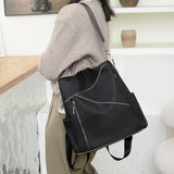 Women Oxford Backpack High Capacity Travel Backpack School Bags