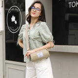 Canvas Shoulder Bag Women Casual Messenger Crossbody Female Tote