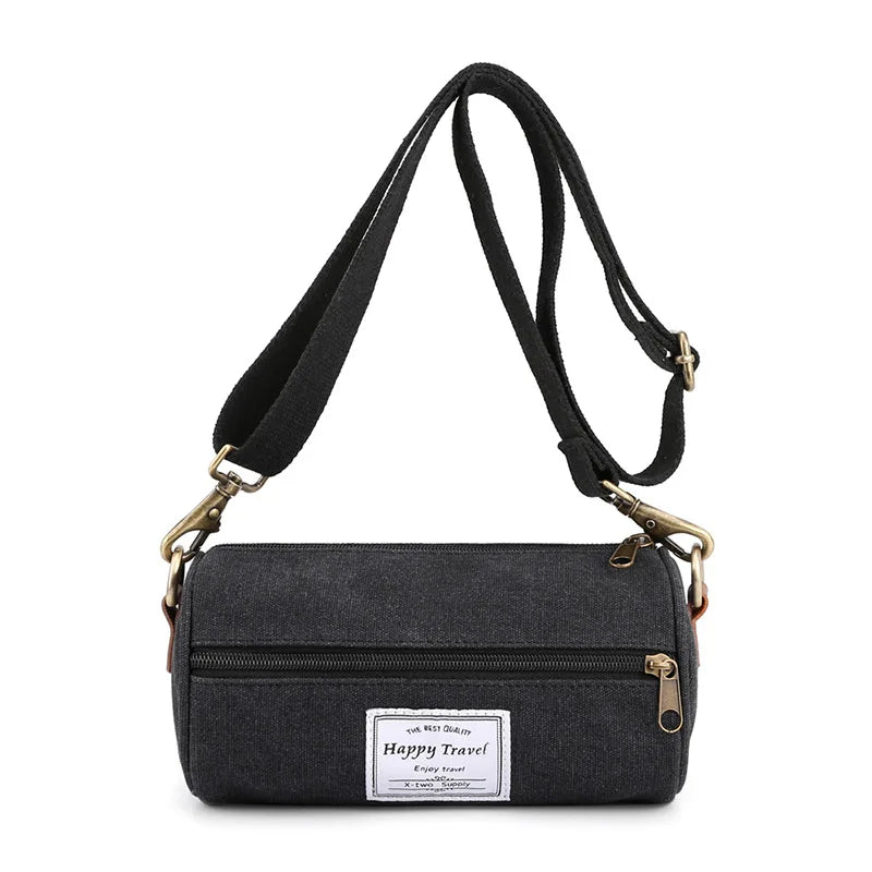 Canvas Shoulder Bag Women Casual Messenger Crossbody Female Tote