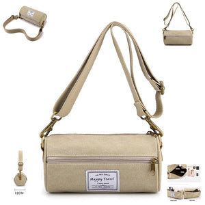 Canvas Shoulder Bag Women Casual Messenger Crossbody Female Tote