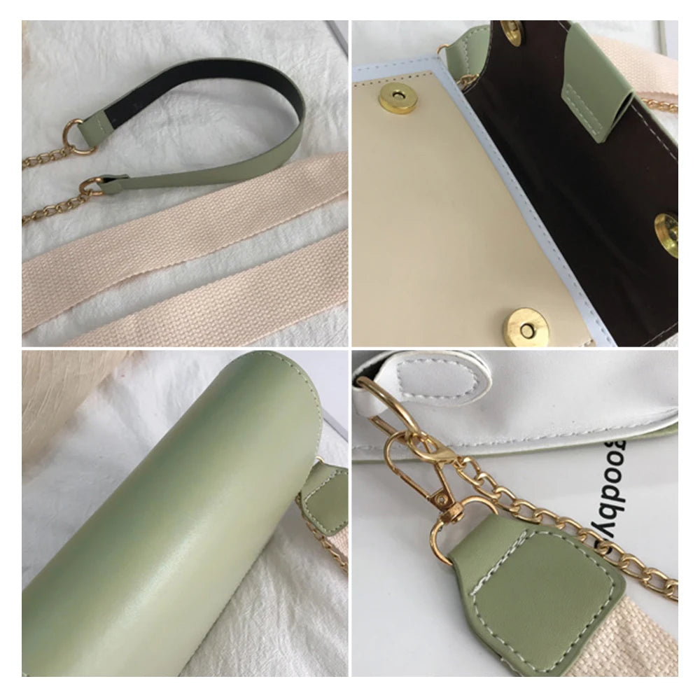 PU Leather Crossbody Bags For Women Shoulder Messenger Bags