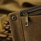 Men's Vintage Leather Travel Organizer Wallet 1003