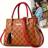 Women Leather Handbag Shoulder Bag Sac A Main for Ladies
