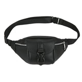Leather Waist Pack Chest Bag Travel Hip Belt Bags Phone Pouch