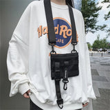 Tactical Messenger Crossbody Bag Multifunction Hip Hop Waist Pack