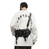 Tactical Messenger Crossbody Bag Multifunction Hip Hop Waist Pack