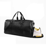Men Travel Bag Large Capacity Waterproof Duffle Bag with Shoe Pouch