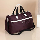 Men Women Gym Bag Sneaker Shoes Compartment Waterproof Nylon Duffel Bags