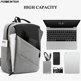 Men's Anti Theft Backpack Laptop USB Charging Waterproof Schoolbag