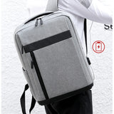 USB Charging Waterproof Laptop Backpack