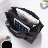 Men's Business Bag Waterproof Nylon Travel Crossbody Handbag