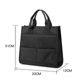 Men's Business Bag Waterproof Nylon Travel Crossbody Handbag