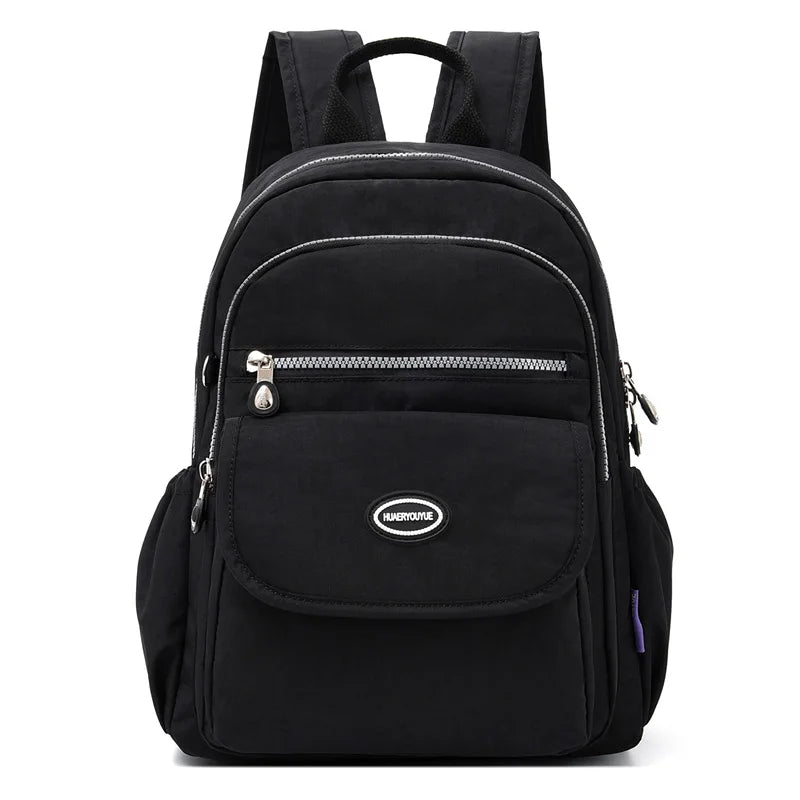 Women Backpack for Teenage Girls School bags Female Nylon Travel Laptop Bagpack