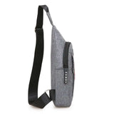 Men's Anti-theft Crossbody Bag with USB Charging
