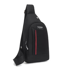 Men's Anti-theft Crossbody Bag with USB Charging