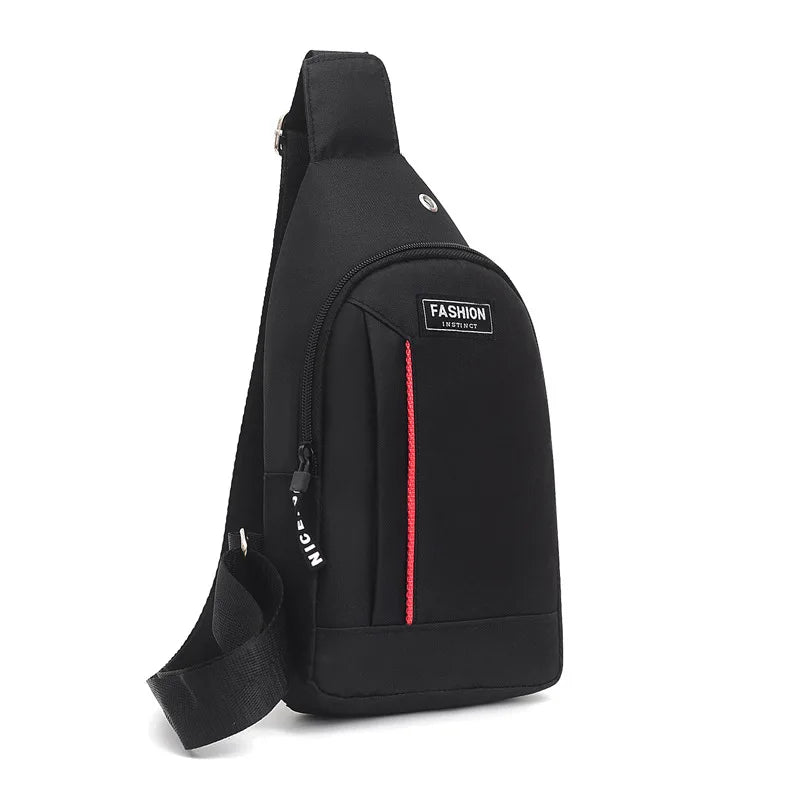 Men's Anti-theft Crossbody Bag with USB Charging