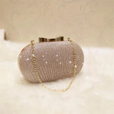 Glitter Evening Bag Chain Shoulder Bag Party Banquet Handbag