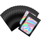 100 Smell Proof Mylar Bags Resealable Aluminum Foil Pouch