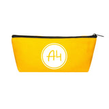 Canvas Pencil Case with Coin Pocket for Boys Girls Kids