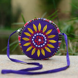Autumn Woman Bag Embroidery Small Square Bag Ethnic Outdoor