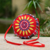Autumn Woman Bag Embroidery Small Square Bag Ethnic Outdoor