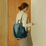 Leather Backpack Women Shoulder Bags School Bags for Girls Bagpack Mochila Sac