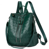 Leather Backpack Women Shoulder Bags School Bags for Girls Bagpack Mochila Sac