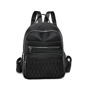 Nylon School Bag Teen Girl Shoulder Backpack Female