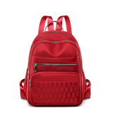 Nylon School Bag Teen Girl Shoulder Backpack Female