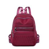 Nylon School Bag Teen Girl Shoulder Backpack Female