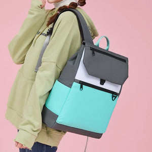 Waterproof Student Schoolbag Large Capacity 15.6 Inch Computer Backpack