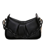Women's Shoulder Bags Summer Fold Chain Cloud Handbags