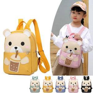 Bear Cartoon Children School Bags for Boys Girls Backpacks