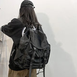 Waterproof Nylon Drawstring Backpack for Men